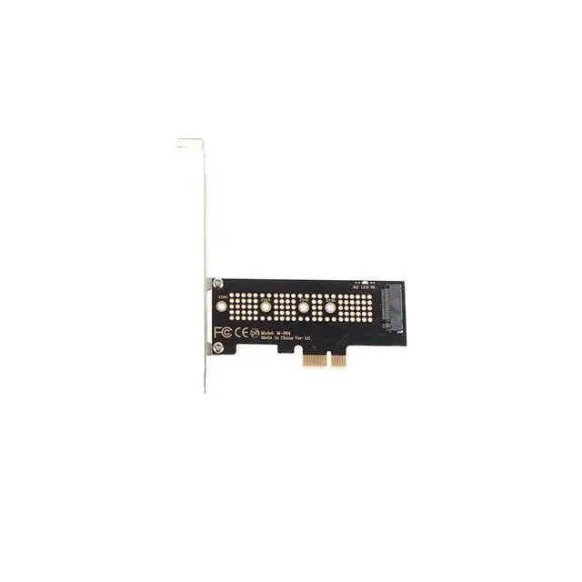 Alt view image 4 of 5 - PCIe to M.2 NVMe Adapter Card M.2 NVMe SSD Expansion Card for Desktop PC, PCI-E to M.2 Converter, Supports 2230/2242/2260/2280 NVMe Drives - (PCle X1)