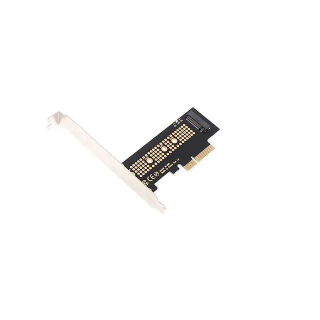 Alt view image 2 of 6 - PCIe to M.2 NVMe Adapter Card M.2 NVMe SSD Expansion Card for Desktop PC, PCI-E to M.2 Converter, Supports 2230/2242/2260/2280 NVMe Drives - (PCle X4)