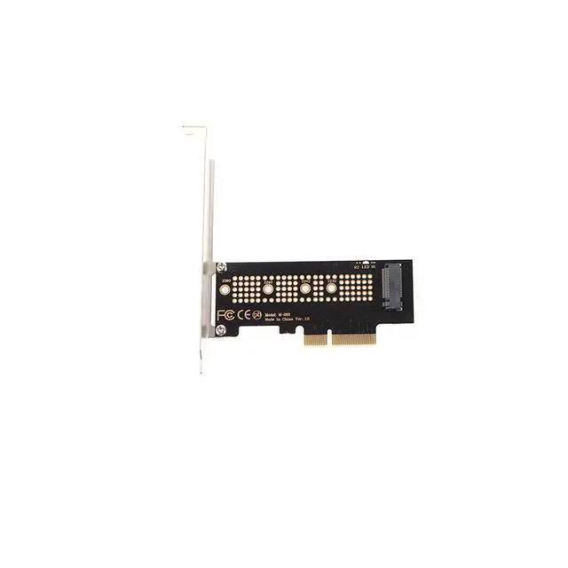 Alt view image 4 of 6 - PCIe to M.2 NVMe Adapter Card M.2 NVMe SSD Expansion Card for Desktop PC, PCI-E to M.2 Converter, Supports 2230/2242/2260/2280 NVMe Drives - (PCle X4)