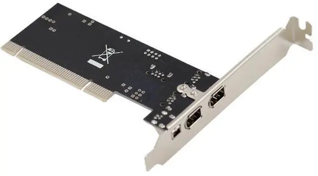 Alt view image 4 of 5 - PCI 1394 4-Port Digital Video Capture Card FireWire IEEE 1394a Adapter, DV Camera Capture Card, Video Compression / Capture, Driver-Free, VIA Chipset