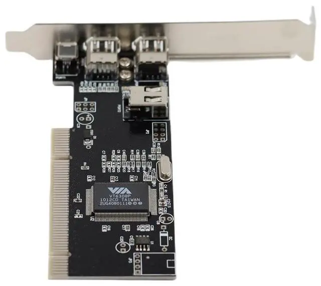 Alt view image 2 of 5 - PCI 1394 4-Port Digital Video Capture Card FireWire IEEE 1394a Adapter, DV Camera Capture Card, Video Compression / Capture, Driver-Free, VIA Chipset