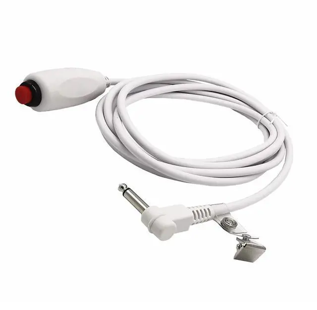 Alt view image 6 of 7 - 6.35mm Nurse Call Emergency Button Cable Waterproof Patient Call Cord, Nurse Call System Replacement Line for Hospitals / Nursing Homes - 3m