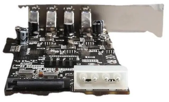 Alt view image 3 of 4 - PCIe to USB 3.0 Adapter Card 20Gbps Total Bandwidth, 4-Channel Independent Expansion Card, 4 x 5Gbps Ports, Compatible with Vision Capture / Machine Vision
