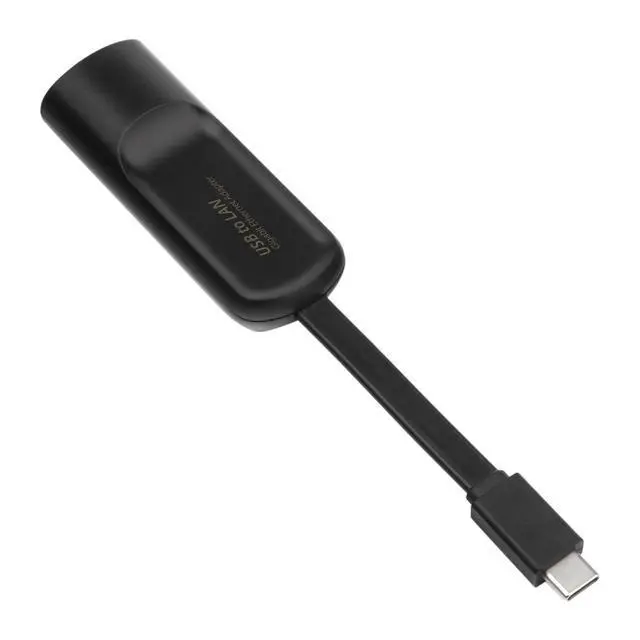 Alt view image 2 of 6 - Type-C to RJ45 Gigabit Ethernet Adapter 1000Mbps Wired Network Converter, Driver-Free, USB-C to LAN Dongle for MacBook / Laptop / Tablet, Stable Internet