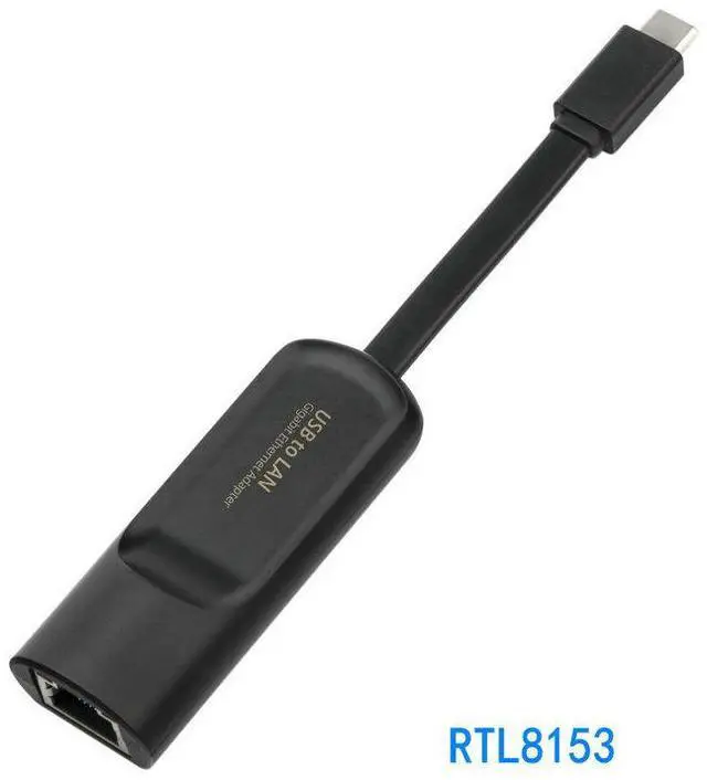 Main image of Type-C to RJ45 Gigabit Ethernet Adapter 1000Mbps Wired Network Converter, Driver-Free, USB-C to LAN Dongle for MacBook / Laptop / Tablet, Stable Internet