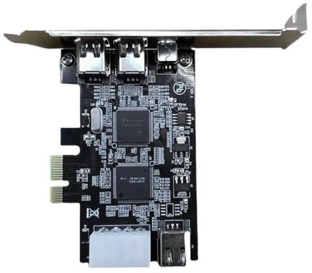 Alt view image 5 of 7 - PCIe 1394 FireWire Card for Desktop PC DV / HDV High-Definition Video Capture Card, IEEE 1394a Adapter, PCI-E 1X Interface for Digital Video Transfer