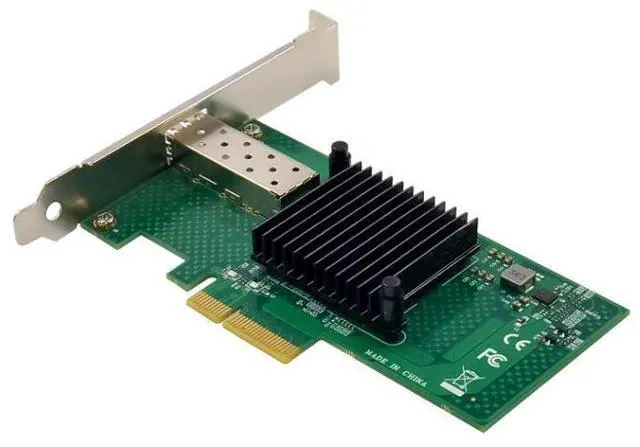 Alt view image 2 of 6 - Intel X520-SR1 10G PCIe Fiber Network Card 82599EN, Single SFP+ Port, 10Gbps Server NIC, PCI-E x4, Optical Adapter for Data Center / Enterprise
