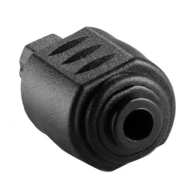 Alt view image 3 of 6 - TOSLINK Optical Audio Adapter Square to Round 3.5mm, TOSLINK Square Male to 3.5mm Round Female SPDIF Optical Audio Converter Connector