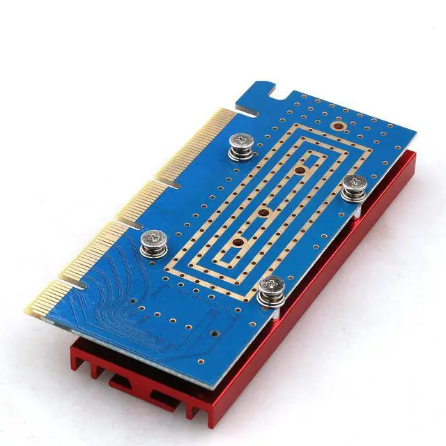 Alt view image 4 of 7 - PCIe 5.0 to M.2 NVMe Adapter Card M.2 Key M to PCI-E 5.0 x4 Converter, High-Speed NGFF SSD Expansion for Desktop / Server / Workstation