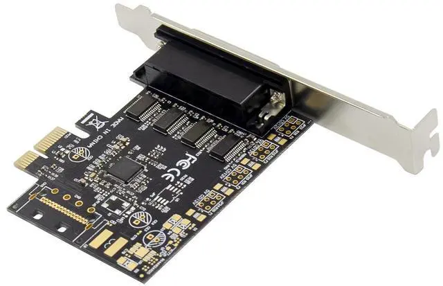 Alt view image 6 of 7 - PCIe to 4-Port RS232 Serial Card PCI-E to 4 x COM Port Adapter, AX99100 Chipset, Industrial-Grade 4-Port Serial Expansion for PC / Embedded Systems