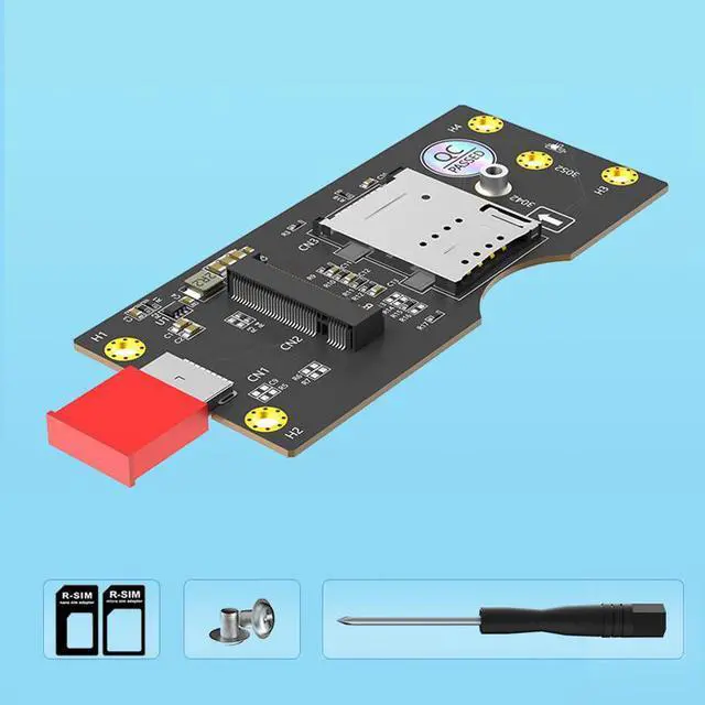 Alt view image 6 of 6 - M.2 Key B Module to USB 3.0 Adapter with SIM Slot 3G/4G/5G Cellular Module to USB Converter with SIM Card Holder for IoT / Embedded Devices