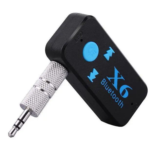 Alt view image 3 of 7 - X6 Car Bluetooth Audio Receiver Bluetooth Transmitter, 3.5mm AUX Wireless Adapter for Car / Home Stereo / Speaker / Headphone