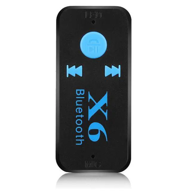 Alt view image 2 of 7 - X6 Car Bluetooth Audio Receiver Bluetooth Transmitter, 3.5mm AUX Wireless Adapter for Car / Home Stereo / Speaker / Headphone