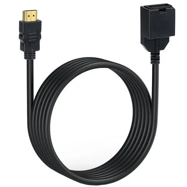 Alt view image 2 of 6 - 4K HDMI 1.4 Type-E Female to HDMI Male/Female Audio Video Cable Automotive System Audio Video Transmission for Car Infotainment / Navigation / Display