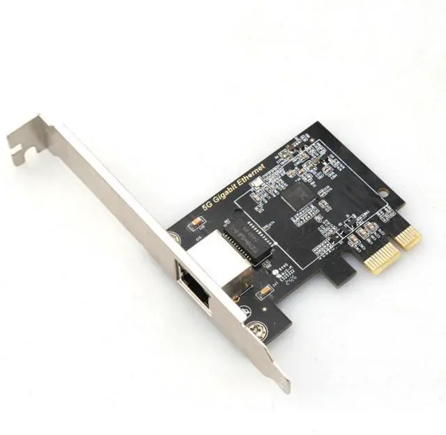 Main image of PCIe Single Port 5G Ethernet Network Card RJ45 Copper 5GBASE-T, PXE Diskless Boot, Gaming NIC, RTL8126 Chip, Wired LAN Adapter