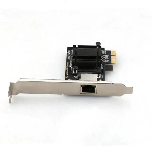 Alt view image 6 of 7 - PCIe Single Port 5G Ethernet Network Card RJ45 Copper 5GBASE-T, PXE Diskless Boot, Gaming NIC, RTL8126 Chip, Wired LAN Adapter