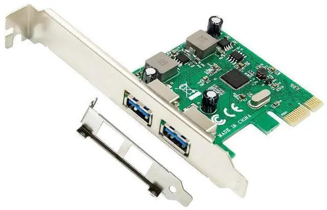 Main image of PCIe 3.0 USB Expansion Card ASM1042 Chipset, Bus-Powered (No External Power), Desktop PC Motherboard USB HUB, Plug-and-Play Adapter