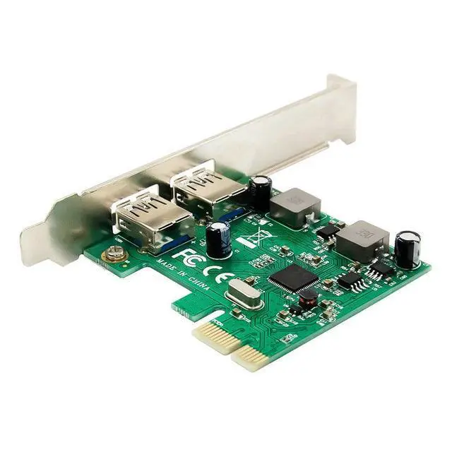 Alt view image 4 of 6 - PCIe 3.0 USB Expansion Card ASM1042 Chipset, Bus-Powered (No External Power), Desktop PC Motherboard USB HUB, Plug-and-Play Adapter