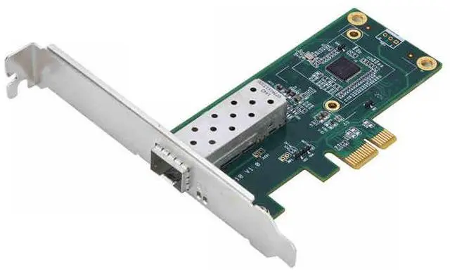 Alt view image 3 of 6 - PCIe Server Gigabit Fiber Network Card Intel I210, Single SFP Port, Supports Multi-Mode / Single-Mode, ESXi / Diskless Boot, for Desktop / Server