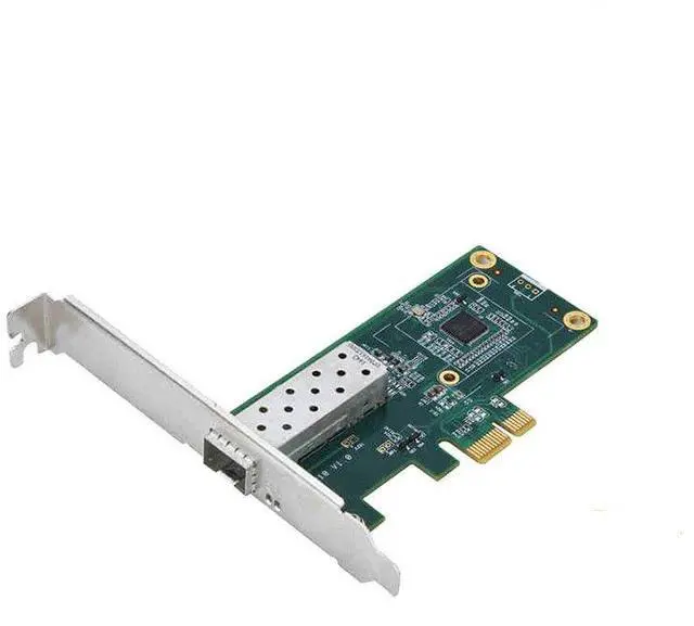 Alt view image 5 of 6 - PCIe Server Gigabit Fiber Network Card Intel I210, Single SFP Port, Supports Multi-Mode / Single-Mode, ESXi / Diskless Boot, for Desktop / Server