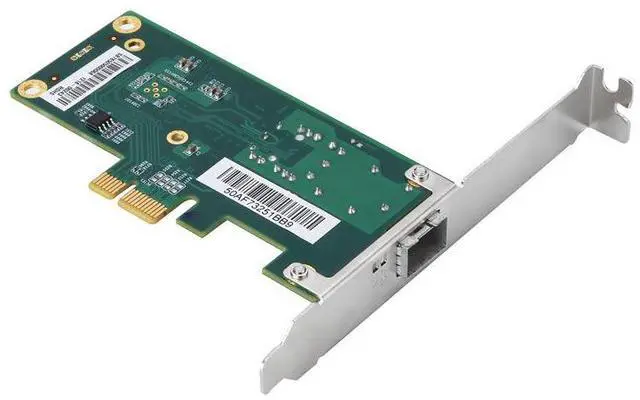 Alt view image 4 of 6 - PCIe Server Gigabit Fiber Network Card Intel I210, Single SFP Port, Supports Multi-Mode / Single-Mode, ESXi / Diskless Boot, for Desktop / Server