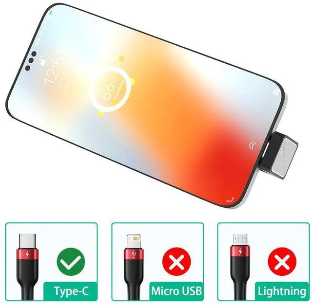 Alt view image 5 of 7 - Type-C 180-Degree Angle Adapter USB 3.1 Full-Featured Male to Female Converter, PD Fast Charging, for Portable Monitor / Laptop / Phone