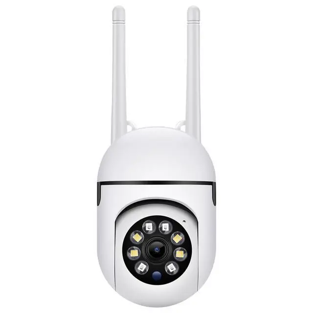Alt view image 2 of 7 - Y2 Indoor Wireless Security Camera 1080P HD Night Vision, Dual-Antenna, Two-Way Talk, Pan/Tilt, Motion Detection, Remote Access
