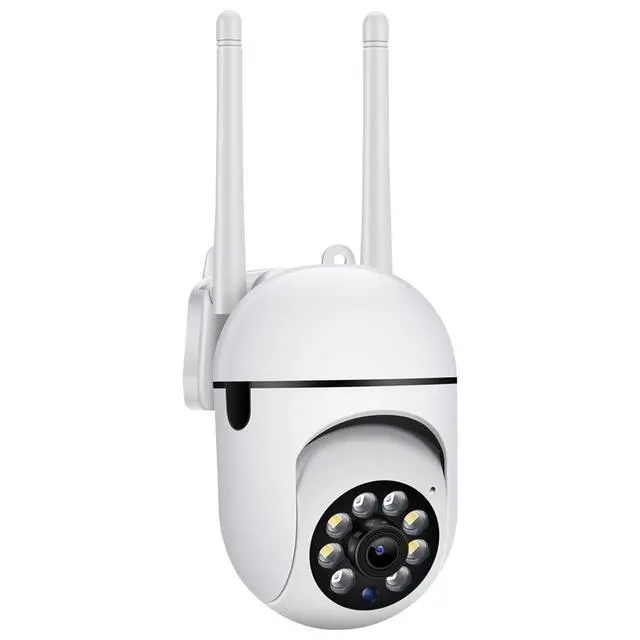 Alt view image 7 of 7 - Y2 Indoor Wireless Security Camera 1080P HD Night Vision, Dual-Antenna, Two-Way Talk, Pan/Tilt, Motion Detection, Remote Access