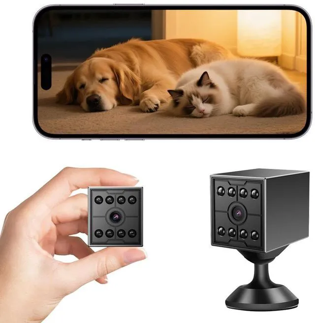 Main image of W09 Rechargeable WiFi Camera 1080P HD, Long Battery Life, Night Vision, Mini Security Cam for Home / Office