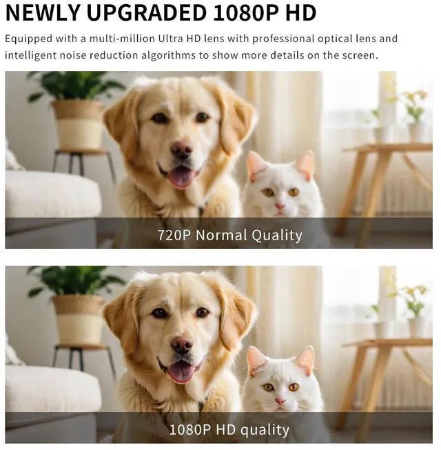 Alt view image 2 of 7 - W09 Rechargeable WiFi Camera 1080P HD, Long Battery Life, Night Vision, Mini Security Cam for Home / Office