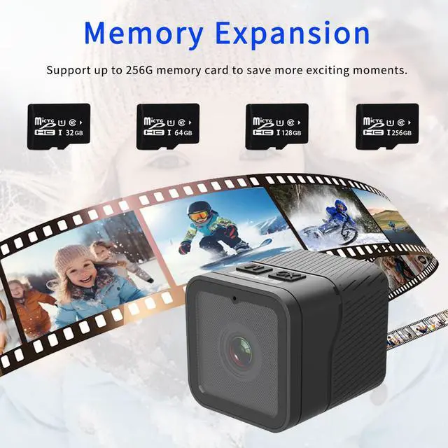 Alt view image 4 of 7 - Z03 Waterproof WiFi Action Camera Outdoor Sports Smart Cam, One-Touch Photo/Video Recording, HD, Wireless, Wearable, Portable