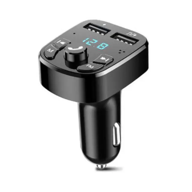 Alt view image 3 of 6 - Multifunctional Car MP3 Player FM Bluetooth Receiver, Music Streaming via U-Disk, Dual USB Fast Charging Car Accessory