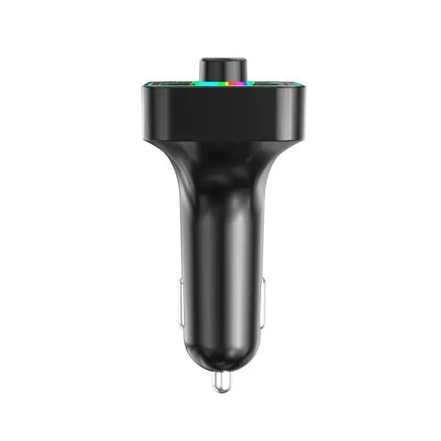 Alt view image 5 of 7 - F3 Car Bluetooth MP3 Player FM Transmitter, U-Disk Music Player, PD Fast Charger, Hands-Free Call Receiver
