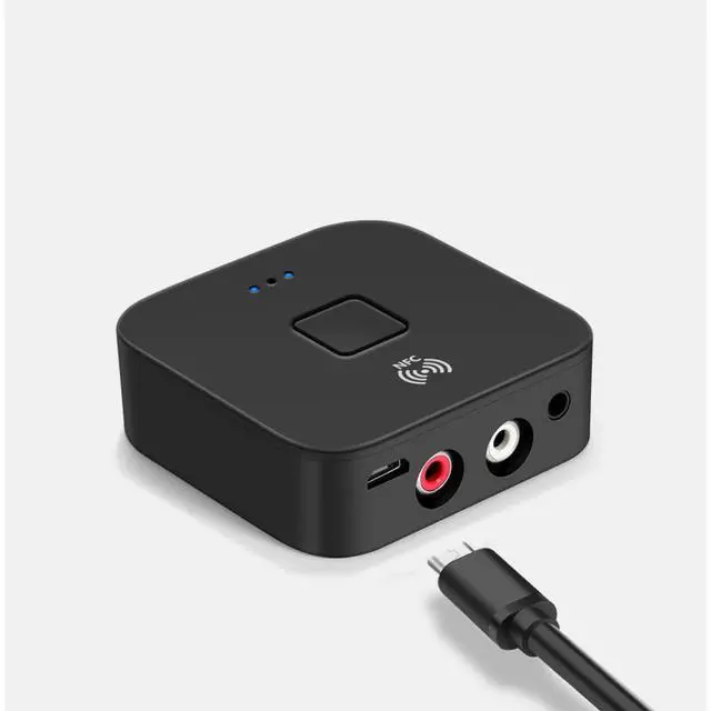Alt view image 5 of 5 - RCA Bluetooth Music Receiver NFC Bluetooth Receiver, Bluetooth 5.0 Car/Home Audio Adapter for Speakers