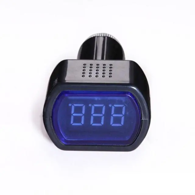 Main image of Mini Digital Car Voltmeter LED Display Battery Monitor, Cigarette Lighter Plug-in Voltage Tester for Car/Boat/Motorcycle