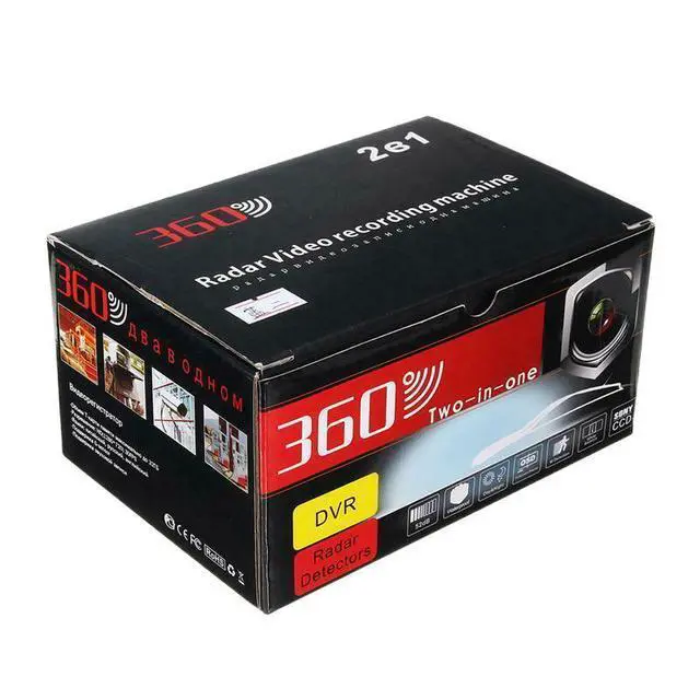 Alt view image 5 of 7 - VG3 Radar Detector & Dash Cam 2-in-1 Vehicle Radar with Multi-Language Voice Alerts for Speed / Red Light / Road Safety Alerts