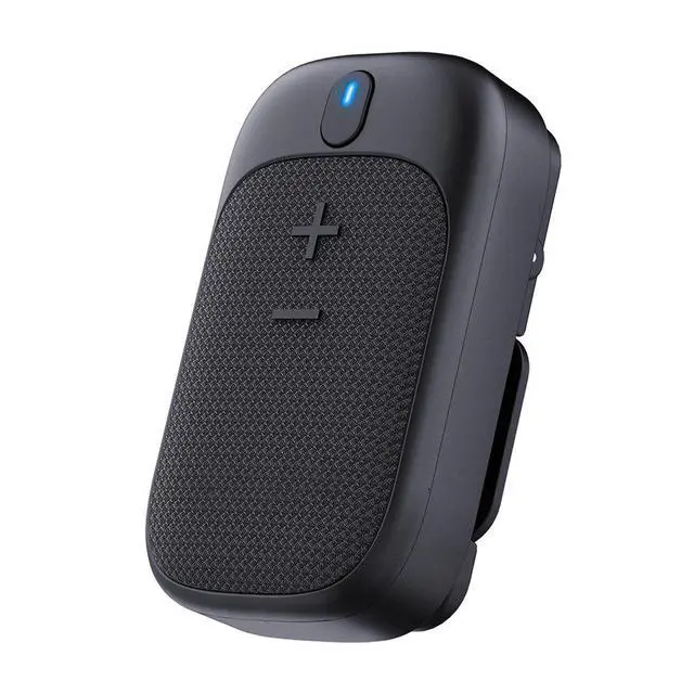 Alt view image 5 of 5 - WS11 Wearable Wireless Bluetooth Speaker Mini Portable, Outdoor Running, Clip/Magnetic Mount, Lightweight Bass, IPX5 Waterproof - black