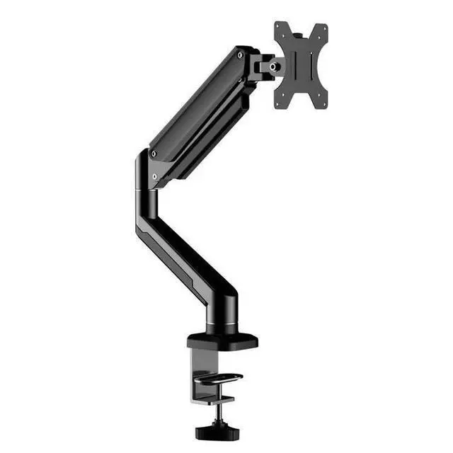 Alt view image 7 of 7 - Gas Spring Monitor Arm for 13-32" Screens 360° Full Motion Adjustment, Ergonomic Desk Mount with Free Rotation & Tilt - black