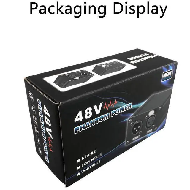 Alt view image 6 of 6 - 48V Phantom Power Supply for USB Condenser Microphones Anti-Noise & Stable Voltage Adapter