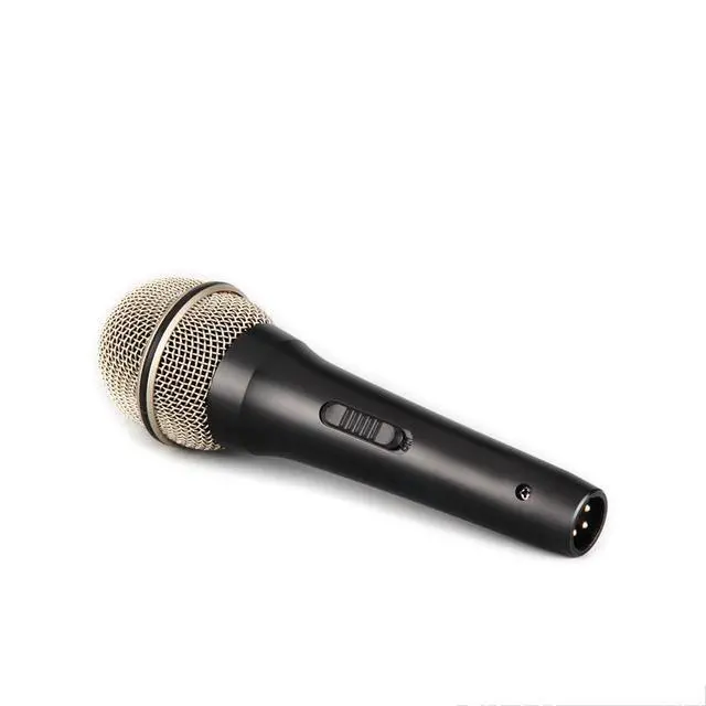 Alt view image 3 of 5 - MD200 Wired Dynamic Microphone Professional Handheld Mic for Singing, Stage, Karaoke, MC & Host, Durable for Live Sound - black