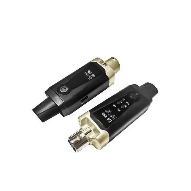 Alt view image 7 of 7 - GAW-MA15 Wireless Mic Adapter Kit UHF Transmitter & Receiver for Dynamic/Condenser Mics, Universal Wireless Conversion System