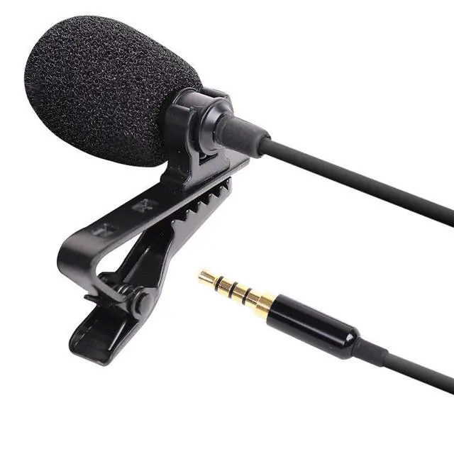 Alt view image 2 of 7 - GAM-141S Lapel Mic 3.5mm Gold-Plated Plug, TPE Cord, Clip-on Design for Mobile Live Streaming / Vocal Recording / Vlog