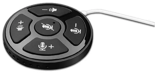 Alt view image 2 of 5 - GAM-UM10 Omnidirectional USB Desktop Microphone Plug-and-Play, 360° Pickup, for Conference / Laptop / Live Streaming / Gaming / Recording