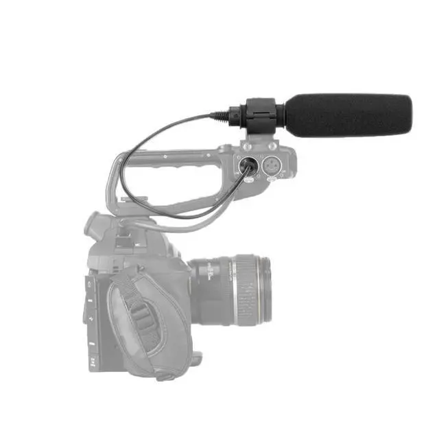 Alt view image 5 of 7 - GAM-CF03 Wired Interview Microphone Shotgun Mic for Camera / Live Streaming / Recording, Outdoor Reporter Kit for Journalism