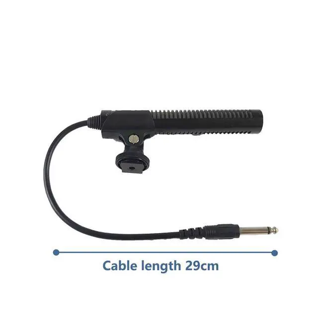 Alt view image 7 of 7 - GAM-CF03 Wired Interview Microphone Shotgun Mic for Camera / Live Streaming / Recording, Outdoor Reporter Kit for Journalism