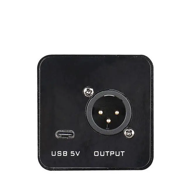 Alt view image 4 of 7 - 48V Power Supply for Condenser Microphones Stable Gain & Low-Noise Adapter, Essential Live Streaming Accessory - black