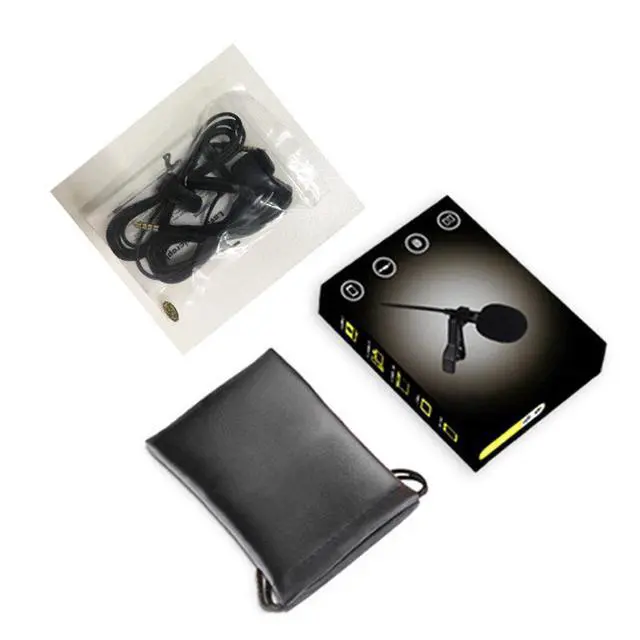 Alt view image 7 of 7 - 2m Lapel Mic with Extension Cord Clip-On Condenser Microphone for Classroom, Lectures, Guided Tours & Interviews, Compact & Lightweight