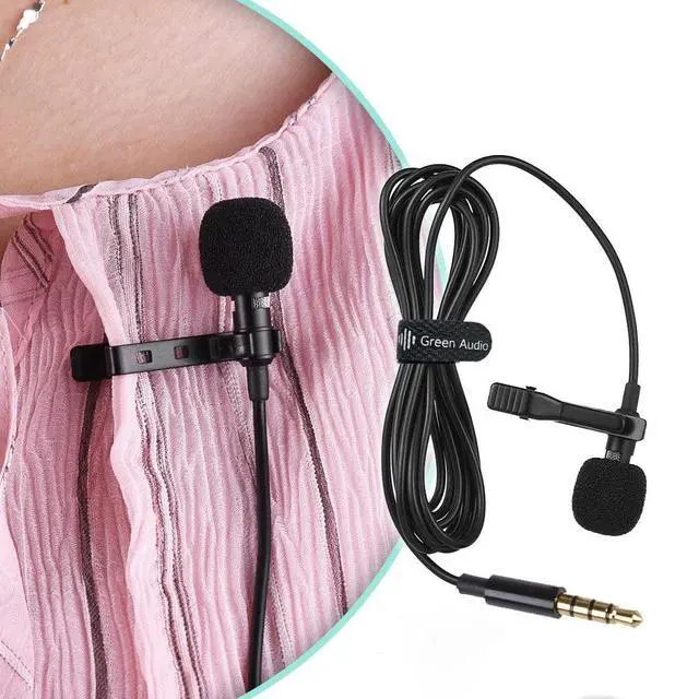 Alt view image 5 of 7 - 2m Lapel Mic with Extension Cord Clip-On Condenser Microphone for Classroom, Lectures, Guided Tours & Interviews, Compact & Lightweight