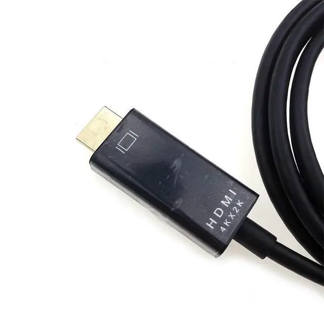 Alt view image 3 of 5 - 4K Mini DisplayPort to HDMI Cable 1.8m 4K/2K 1080p@60Hz, Mini DP to HDMI, Aluminum Shell for MacBook/Surface/PC, DisplayPort Compliant