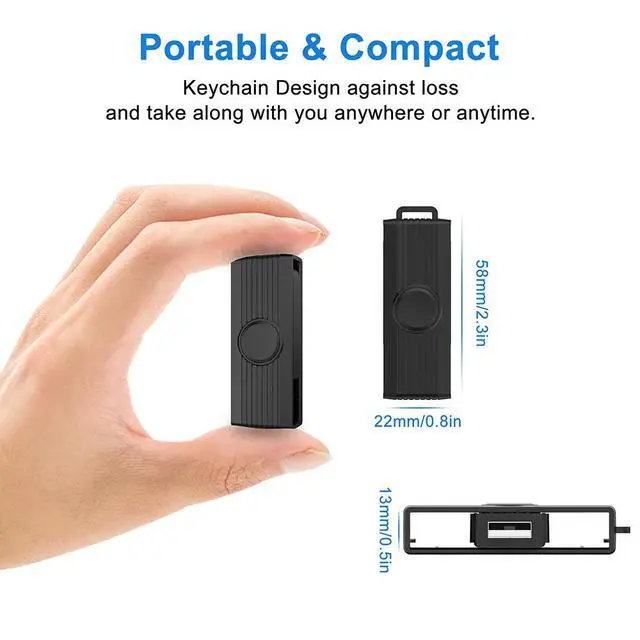 Alt view image 6 of 7 - USB Smart Card Reader Supports Smart Card/SIM/ID/CAC, USB 2.0 CCID, ISO 7816 Compliant, Plug-and-Play for Windows, Linux, macOS